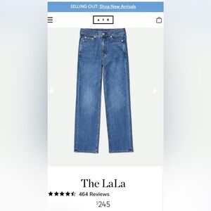 AYR The Lala Jeans, size 29